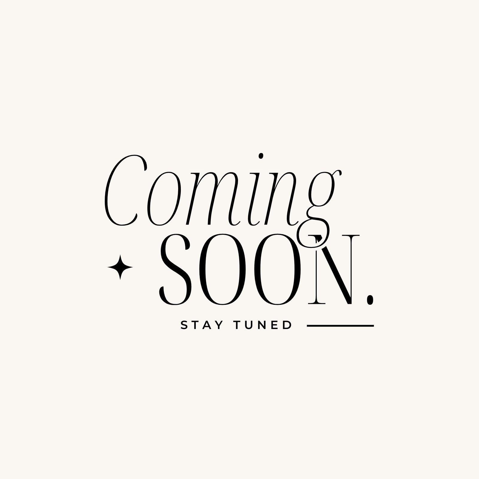 Stay tuned!